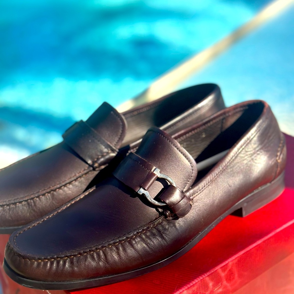 Salvatore Ferragamo men’s loafers. Size 9.5.